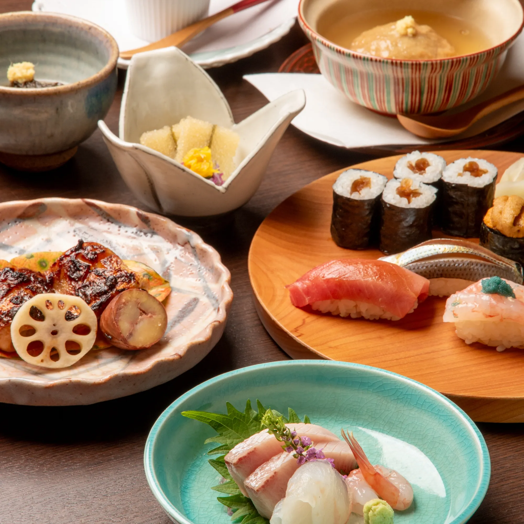 ご予算に合わせた会席コースと福井の地酒で上質なおもてなし